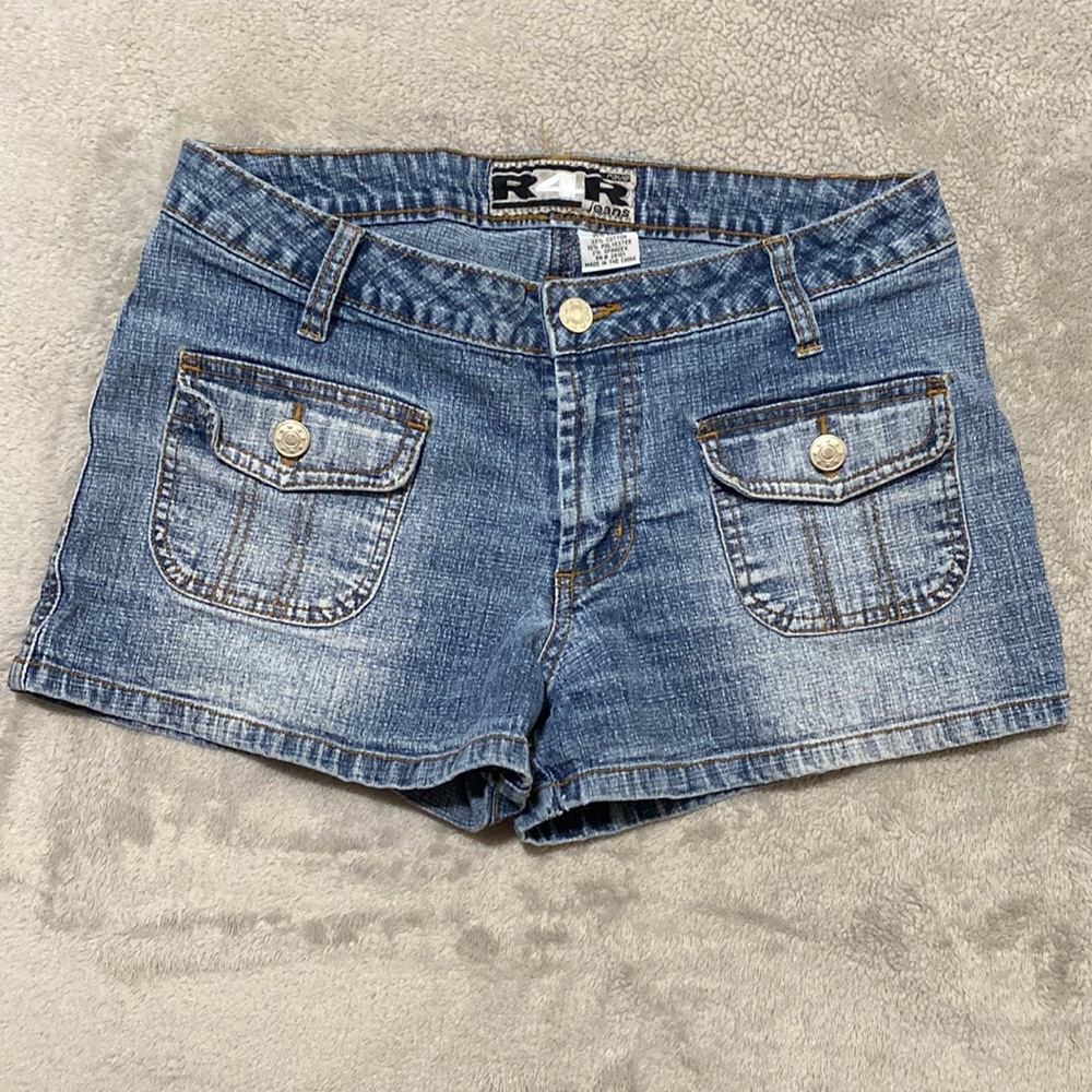 R4R Jean Shorts